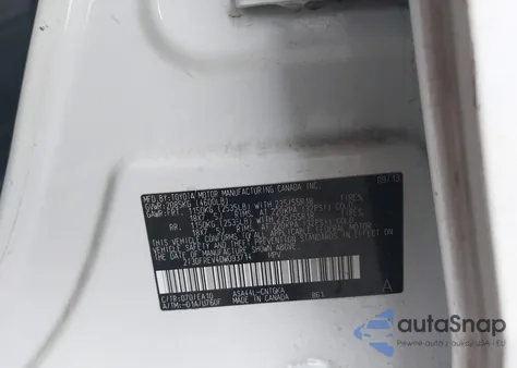 2013 Toyota Rav4 Limited z USA, uszkodzony, nr VIN 2T3DFREV4DW093714